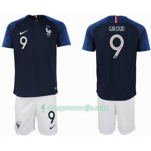 Francuska Dres GIROUD 9 2 star Dječji Domaći Svjetsko prvenstvo 2018 Francuska Dres GIROUD 9 2 star Dječji Domaći Svjetsko prvenstvo 2018